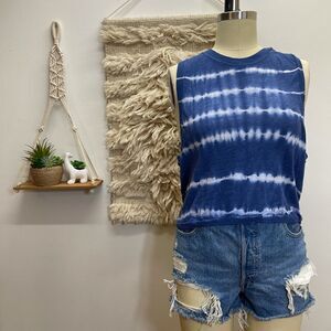 Free People Movement Toe-Dye Sleeveless Shirt